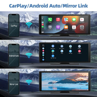 10.26" Inch Portable Wireless CarPlay Screen