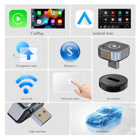 2 in 1 Wireless CarPlay Adapter